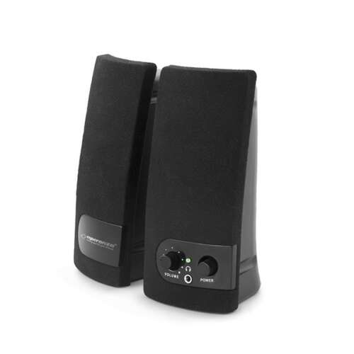 Esperanza EP119 Arco 2.0 USB powered stereo speakers, black