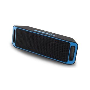 Esperanza Folk Bluetooth Speaker - Black and Blue - Esperanza Bluetooth Speaker