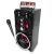 Media-Tech Partybox Bluetooth Karaoke Speaker with Microphone and Phone Holder
