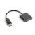 Lanberg Ad-0009-bk Displayport Zu Hdmi M/f Adapter 10 Cm Schwarz  Schwarz One Size 32533017