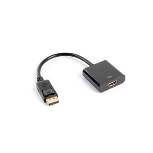 Adaptér, Lanberg Display Port (m) -&gt; HDMI (f) adaptér, 10 cm kábel