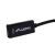 Адаптер, Lanberg adapter display port mini (m) -> HDMI (f), 20cm cable, black 32533019