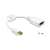 Delock mini DisplayPort - DisplayPort adapter, fehér, 21 cm