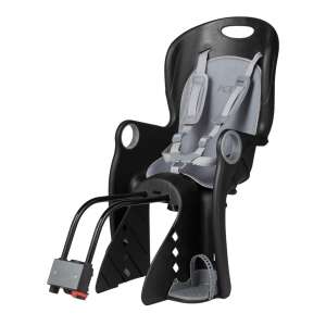 KELLYS Keeper 30 hátsó gyerekülés, fekete szürke betétekkel - Kerékpár alkatrész