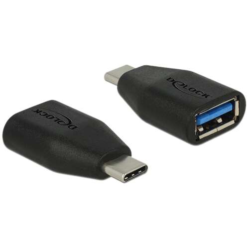 Delock Adapter Super nagy sebességű USB 10 Gbps (USB 3.1 Gen 2) USB C típus &gt; USB 3.1 A
