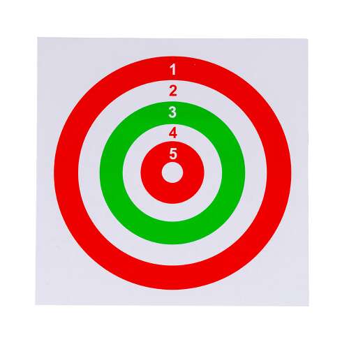 inSPORTline Pelpap Céltábla - 100 db - 14x14 cm