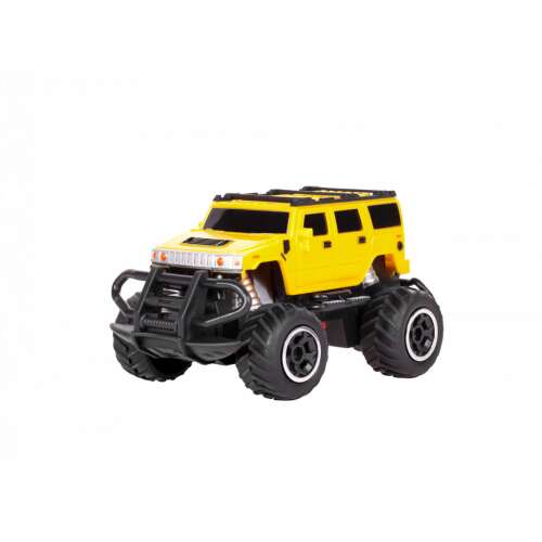 Sárga ZAB0112 Mini távirányítós SUV autó, 1:43 méretarány, 10 km/h sebesség - Rebel