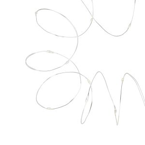 Zbliżenie na Rebel Light 50 LED Ciepłe Białe Lampki - Dekoracja sezonowa