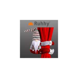 Ruhhy Karácsonyi Manó Függönyfogó - 60cm