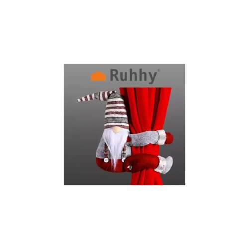 Ruhhy Karácsonyi Manó Függönyfogó - 60cm 88606818