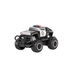ZAB0113 Mini Polizei RC ferngesteuertes Auto, schräge Ansicht - Rebel