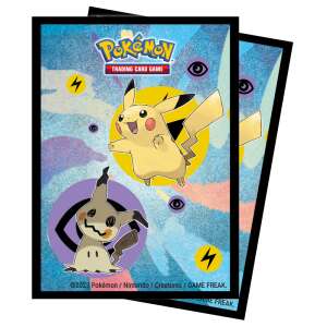 Ultra Pro: Pokémon - Sleeves - Pikachu &amp; Mimikyu Deck Protectors / Sleeves (65 db-os) Pokémon kártyaalbum