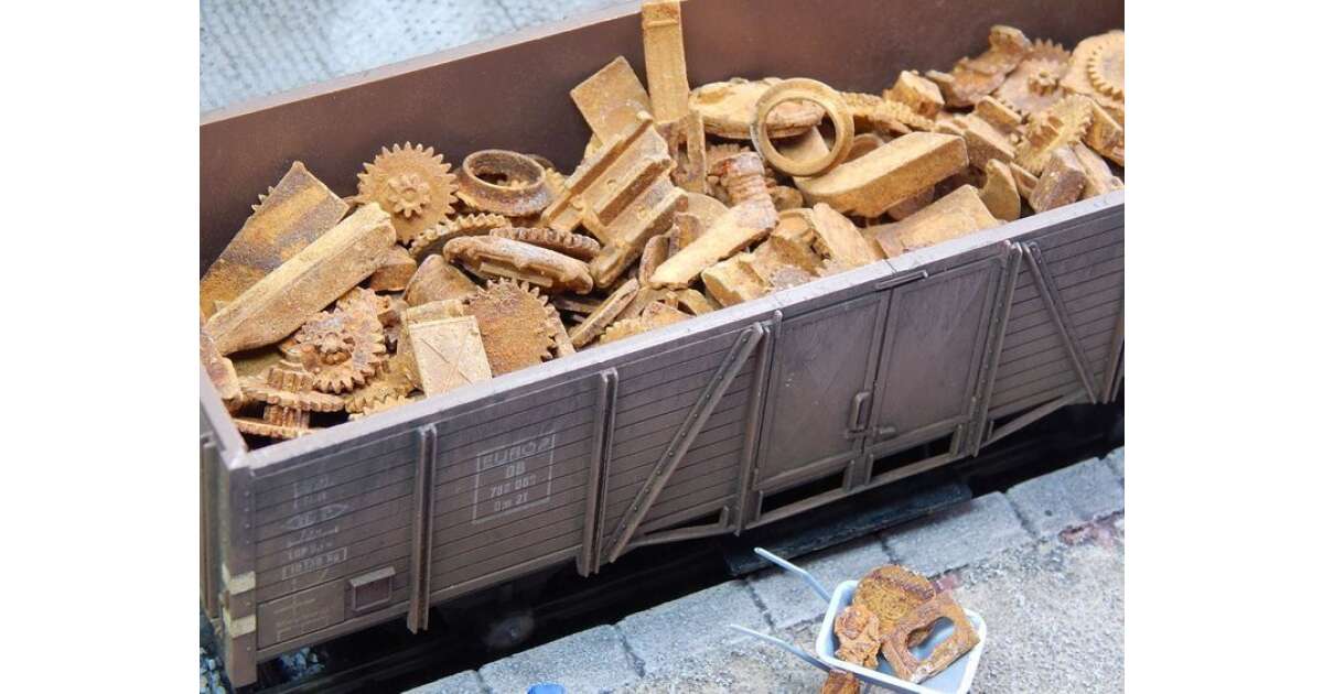 Juweela Rozsdás fémhulladék 100 g makettekhez | Pepita.hu