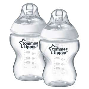Tommee Tippee Closer to Nature fľaše na dojčenie 340ml, 2-balenie, priehľadné - Tommee Tippee