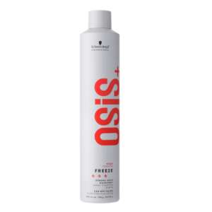 Schwarzkopf Osis+ Freeze Lak do włosów, Mocne utrwalenie, Ochrona przed ciepłem, 500ml - Schwarzkopf