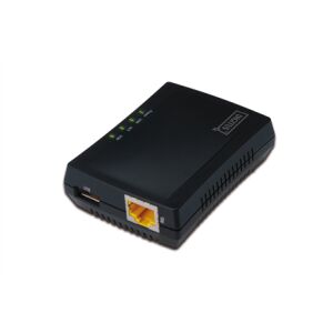 Digitus DN-13020 Multifunktionaler USB-Netzwerkserver, schräge Ansicht - Digitus Interne Festplatten