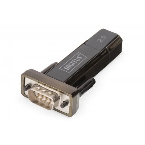 Digitus USB 2.0 to serial Converter, DSUB 9M Black DA-70167