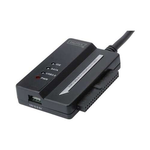 Digitus USB 3.0 la SATAII + 3.5" IDE Adapter Cablu DA-70325, adaptor pentru hard disk extern, conectați hard diskul la computer