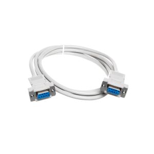 Assmann Zero-Modem Kábel, D-Sub9 Női-Női, 1,8m, Bézs - Assmann