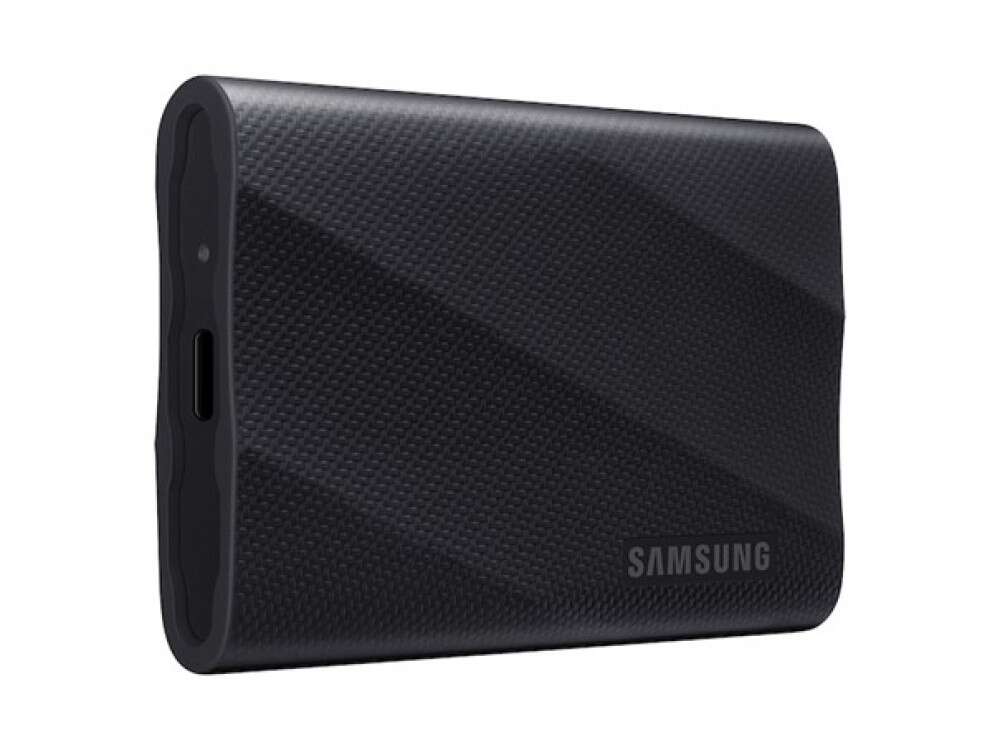 Samsung t9 hordozható ssd, 4tb, usb 3.2, fekete