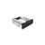 Raidsonic IcyBox IB-166SSK tálcás mobil rack 3.5" SATA/SAS HDD-hez, ferde nézet a zárt tálcával