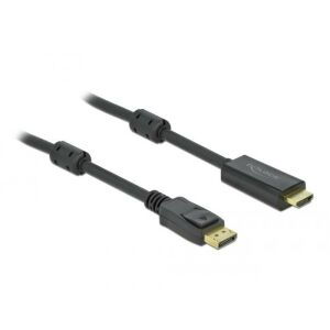 DeLock Active DisplayPort 1.2 to HDMI Cable 4K 60 Hz 1 m 85955 138530904 - Internal Hard Drife