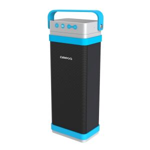 Głośnik Bluetooth Platinet Omega OG095 Cube 2.1 - Czarno-Niebieski - Głośnik Bluetooth