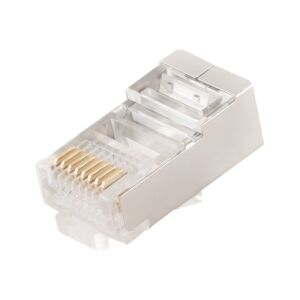 Gembird RJ45 mufă modulară ecranată, 8P8C, placată cu aur - Gembird