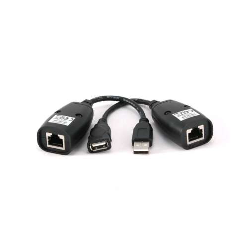 Gembird Cablexpert USB 1.1 aktívny predlžovací kábel s RJ45 konektormi