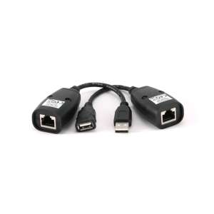 Gembird Cablexpert USB 1.1 aktywny przedłużacz z złączami RJ45 - Gembird Kabel USB