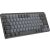 Schräge Ansicht der Logitech MX Mechanical Mini Graphite US Tastatur