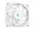 DeepCool LS720 A-RGB CPU hűtő fehér, a ventilátor közeli képe