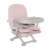 Kikkaboo Pappo 2020 rózsaszín összecsukható etetőszék babáknak és kisgyermekeknek, tálcával és 3 pontos biztonsági övvel