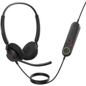 Jabra Engage 40 UC Stereo Headset with Control Unit, Black - Jabra Headphone