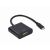 GEMBIRD Adapter USB-C do HDMI F czarny 4K60Hz 15 cm 94798380