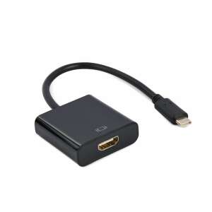 Adapter Gembird USB Typu C do HDMI 4K60Hz, czarny - Gembird