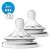Philips Avent Natural cumisüveg etetőcumi, 2 db, 3-as méret, közepes folyású, 3 hónapos kortól