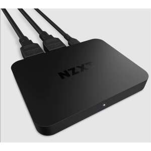 NZXT Signal HD60 capture card, fekete, ferde nézet - NZXT