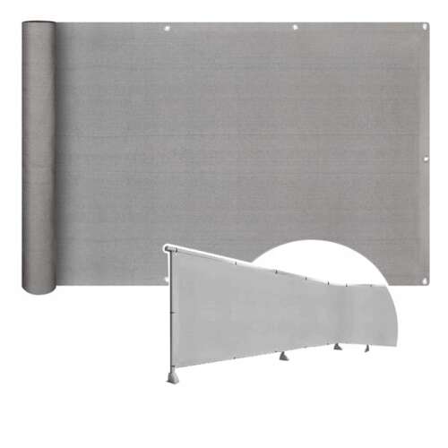 ZLT Pătură pentru balcon 90x500cm 160g/m2 #grey 32541207