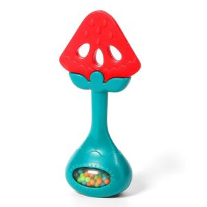 BabyOno Watermelon Teether Rattle Toy - Chewing gum