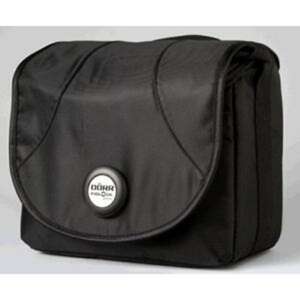 Dörr Fidlock fényképezőgép táska, fekete, elülső nézet - Dörr