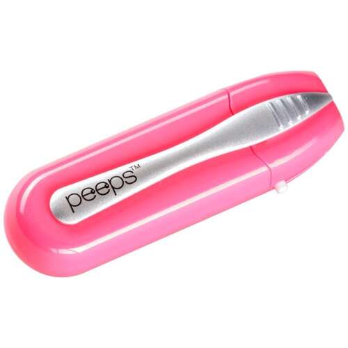 Peeps by Carbonklean Aktivkohle und antibakterieller Brillenreiniger, rosa/silber