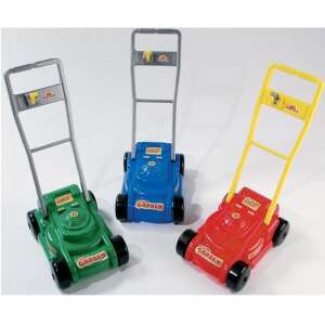 Dorex Mała trawa zabawka kosiarka w kolorze zielonym, niebieskim i czerwonym - Gry i sprzęt na świeżym powietrzu