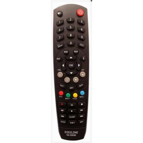Digi Kaon satellite receiver remote control