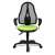 Topstar Open Point SY ergonomic office chair with adjustable armrests, green, front view