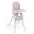 CAM Original 4in1 High Chair in Light Pink