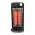 Zenet Zet-517 Infrared Heater 500/1000W, black electric heater with infrared technology