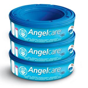 Angelcare Diaper Pail Refill Cassettes, 3-pack - Diaper Pail & Bag