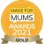 Made for Mums Awards 2021 Gold Winner