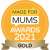 Made for Mums Awards 2021 Gold Award